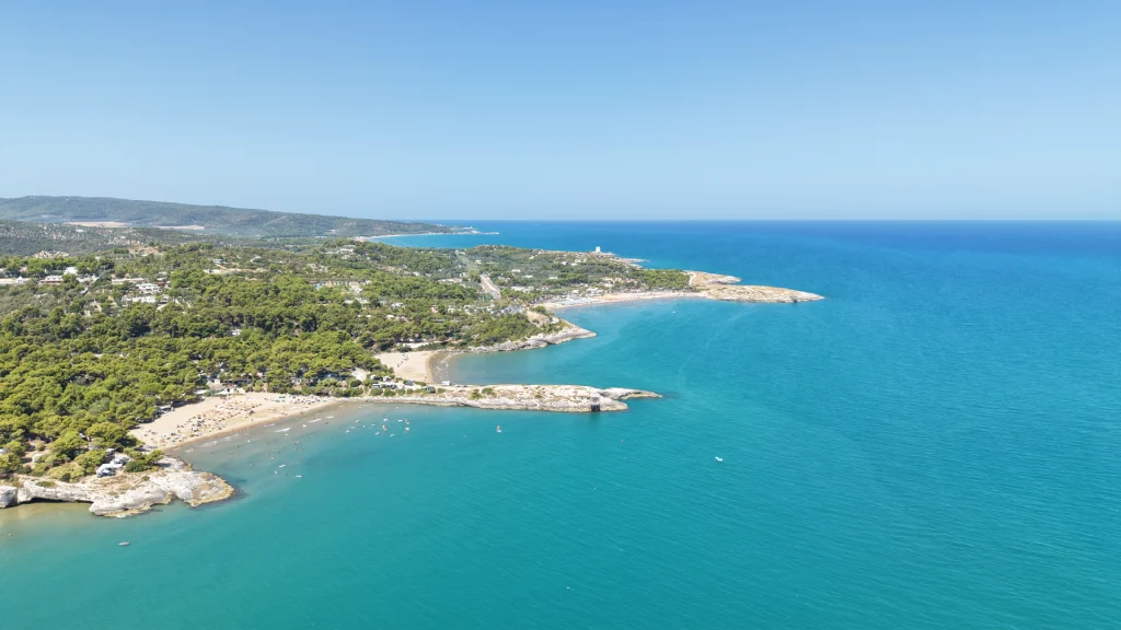 Costa sud di vieste