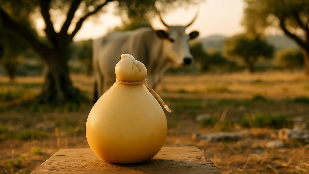 I sapori di Vieste, il caciocavallo podolico, prodotto tipico di Vieste e del Gargano.