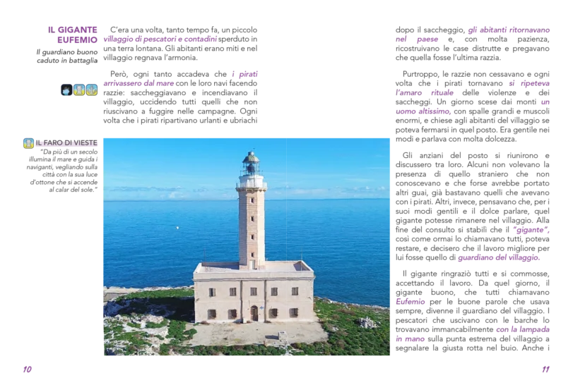 file anteprima pag._Tavola disegno 1 copia 7 Guida n.5 Le leggende di Vieste, guida aperta alla leggenda del Gigante Eufemio.