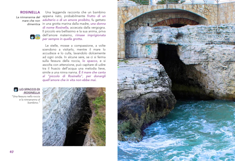 file anteprima pag._Tavola disegno 1 copia 9 Guida n.5 Le leggende di Vieste, guida aperta alla leggenda di Rosinella.